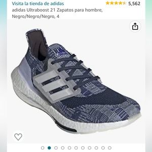 Men’s Adidas ultraboots 21 black and blue . Size 9/5